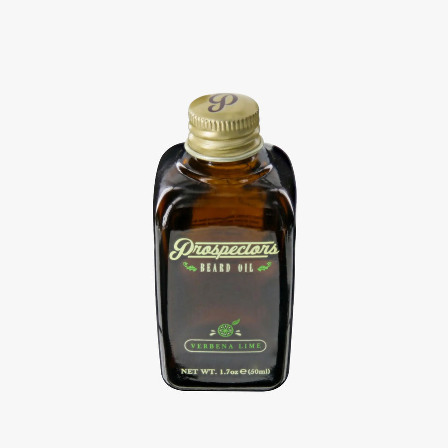 PROSPECTORS BEARD OIL - VERBENA LIME 50ML (1.7oz)