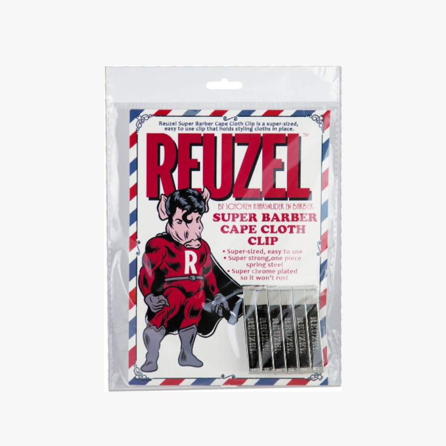 REUZEL BARBER CAPE CLIP (6 pcs)