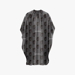 SLICK GORILLA BARBER CAPE BLACK