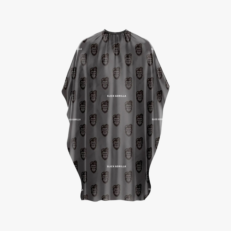 SLICK GORILLA BARBER CAPE BLACK