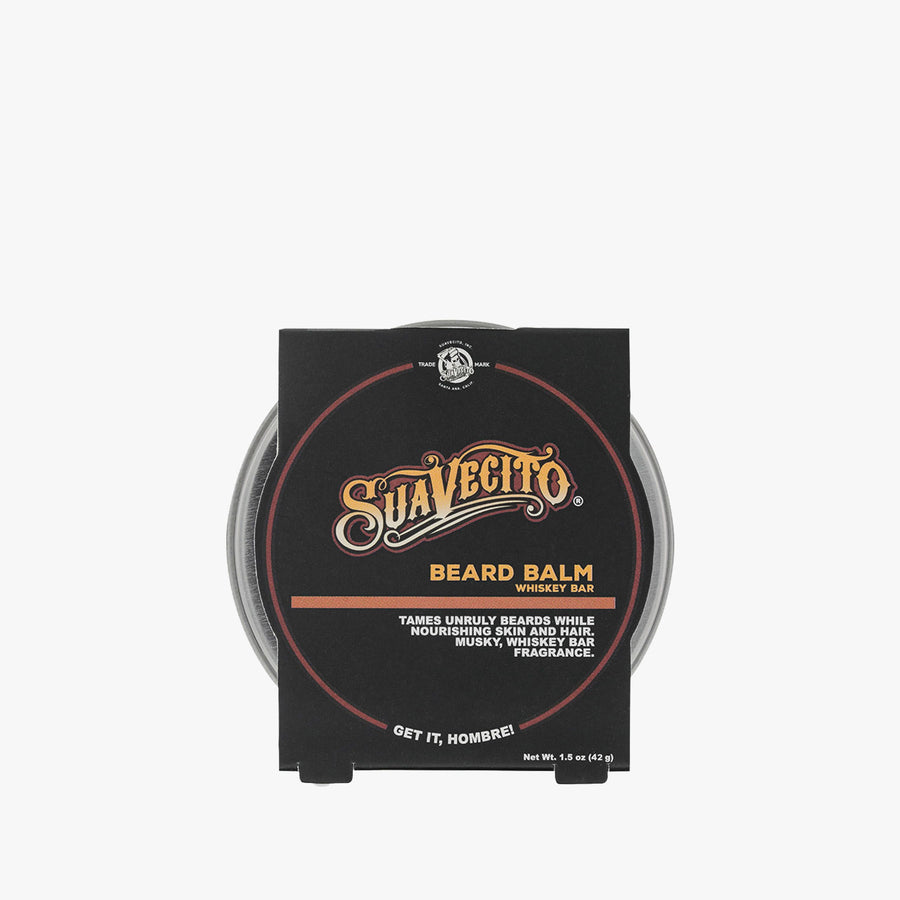 SUAVECITO BEARD BALM - WHISKEY BAR 42G (1.5oz)
