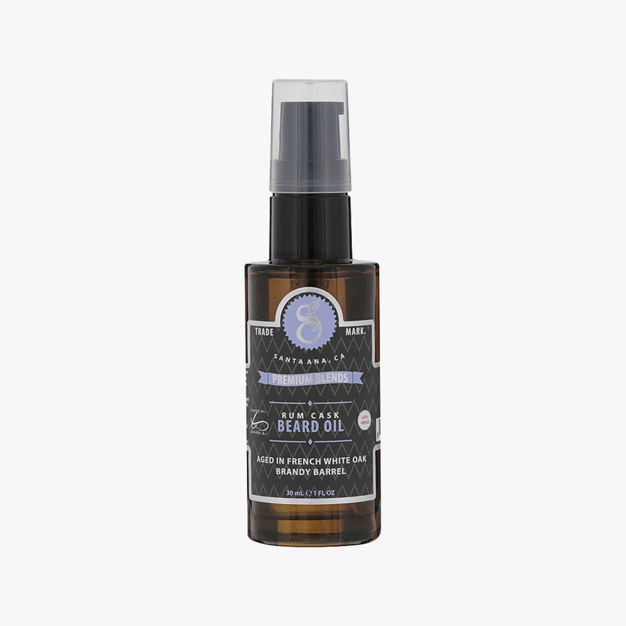 SUAVECITO PREMIUM BLENDS RUM CASK BEARD OIL 30ML (1oz)