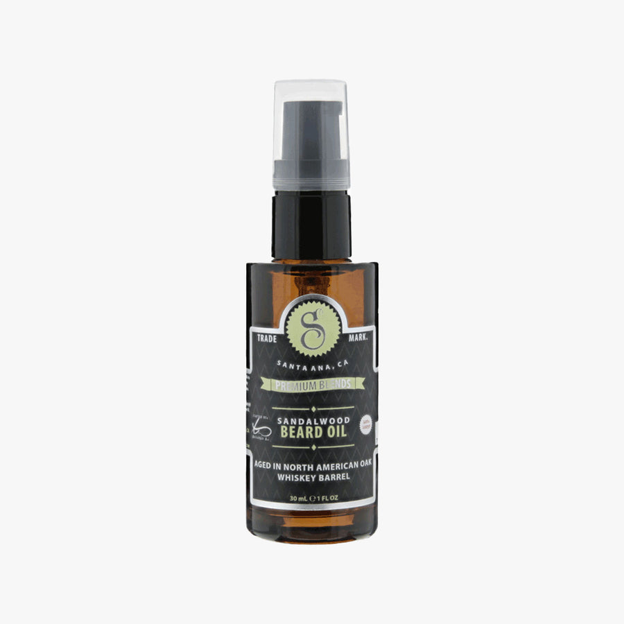SUAVECITO PREMIUM BLENDS SANDALWOOD BEARD OIL 30ML (1oz)