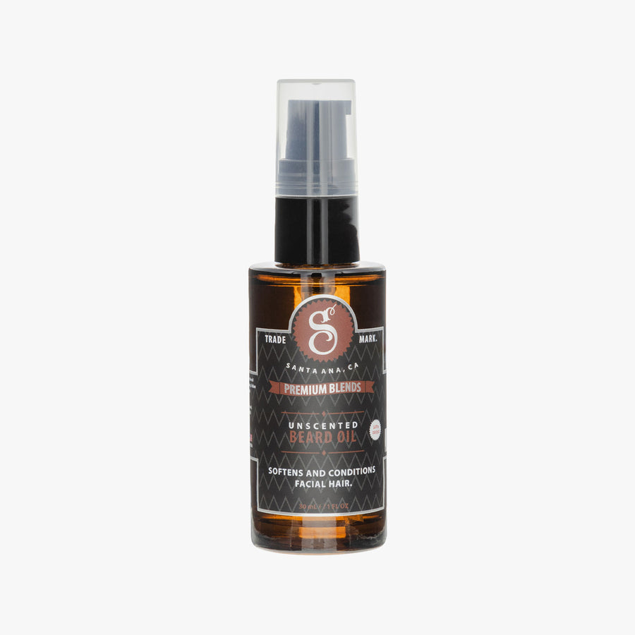 SUAVECITO PREMIUM BLENDS UNSCENTED BEARD OIL 30ML (1oz)