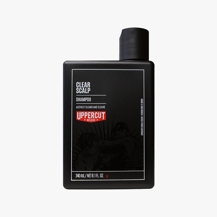 UPPERCUT CLEAR SCALP SHAMPOO 240ML (8.1floz)